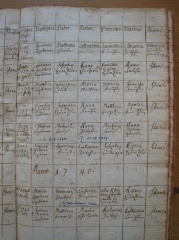 Uebersaxen Taufe pagina-11 1739-1740